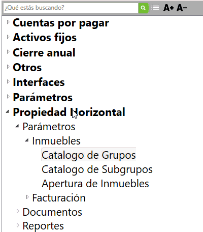 Catálogo subgrupos 1